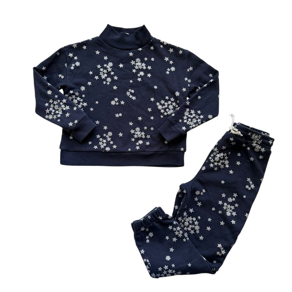 Crewcuts Stars Sweatshirt + Joggers Loungewear Set Size M(8)